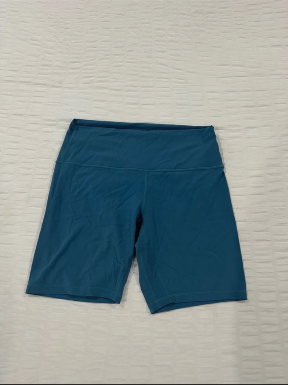 lululemon athletica Teal High-Rise Bike Shorts
